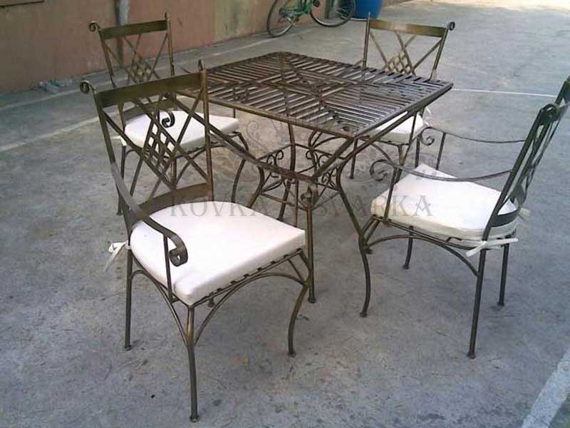 Новые и современные стулья. Металлические кованные стулья