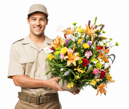 Покупка цветов через интернет