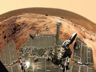 10 лет как марсоход Spirit поселился на Марсе
