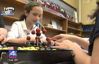 Десятилетняя девочка создала молекулу взрывчатки