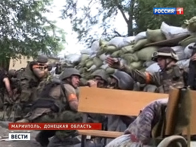 Нацгвардия Украины взяла штурмом Мариуполь